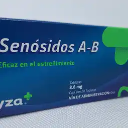 Farmacias YZA Yza senosidos a-b 8.6mg 20 tabs oferta