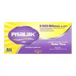 Farmacias YZA Pisalak probiotico 10ml 7 frcs oferta