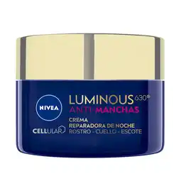 Farmacias YZA Nivea cellular luminous630 anti-manchas crema reparadora de noche para mujer 50 ml oferta