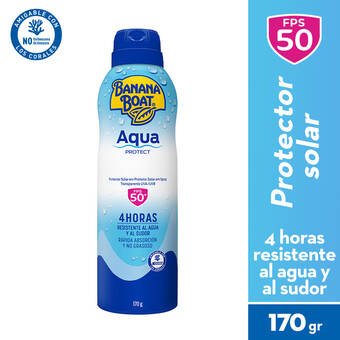 Farmacias YZA Banana boat aqua protec fps50 180ml oferta