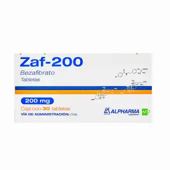 Farmacias YZA Zaf 200mg 30 tabs oferta