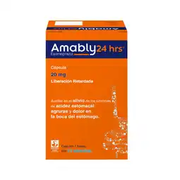 Farmacias YZA Amably 24 hrs 20mg 14 caps oferta
