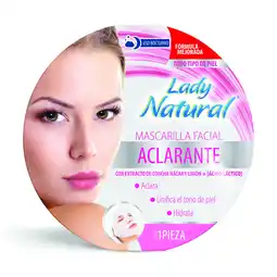 Farmacias YZA Ladynatural mascarilla aclarante 1 pza oferta