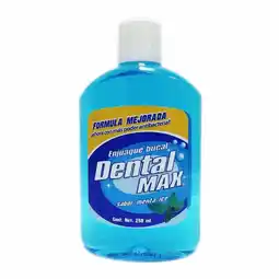 Farmacias YZA Dental max menta ice enjuague bucal 250ml oferta