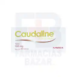 Farmacias Bazar Caudaline 100mg 60 tabletas oferta