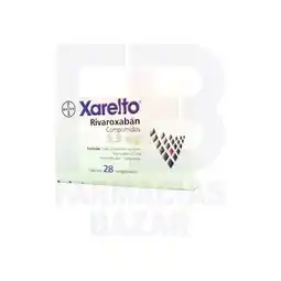 Farmacias Bazar Xarelto 2.5mg 28 comprimidos oferta