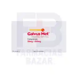 Farmacias Bazar Galvus met 50/850mg 60 comprimidos oferta