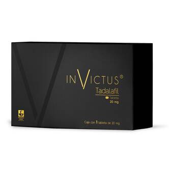 Farmacias YZA Invictus 20mg 1 tab oferta