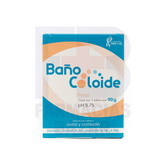 Farmacias Bazar Baño coloide 90gr 1 sobre serral oferta