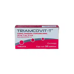 Farmacias YZA Triamcovit-t 100mg/5mg/50mcg 30 tabs oferta