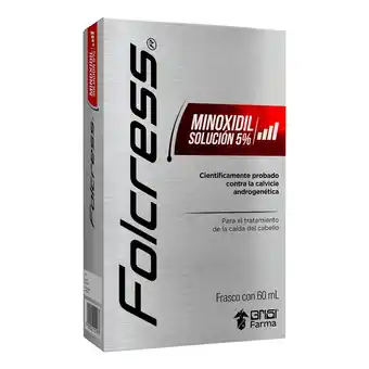 Farmacias YZA Folcress minoxidil solucion 5% 60ml oferta