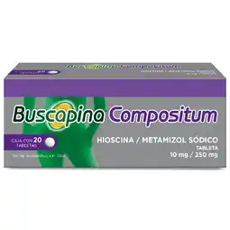 Farmacias YZA Buscapina compositum 10mg/250mg 20 tabs oferta