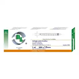 Farmacias YZA Jeringa dl insulina desechable 1ml oferta