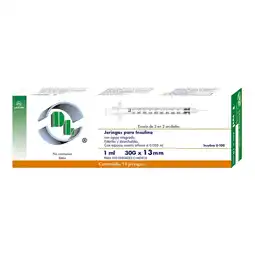 Farmacias YZA Jeringa dl insulina desechable 1ml oferta