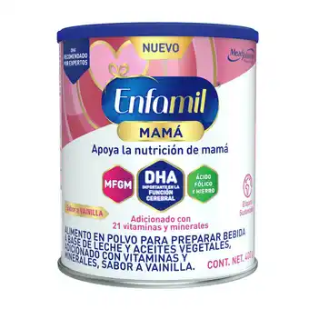 Farmacias YZA Enfamil mama 400g oferta