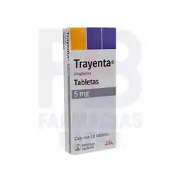 Farmacias Bazar Trayenta 5mg 10 tabletas oferta