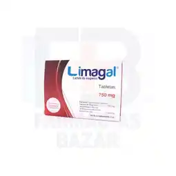 Farmacias Bazar Limagal 750mg 30 tabletas oferta