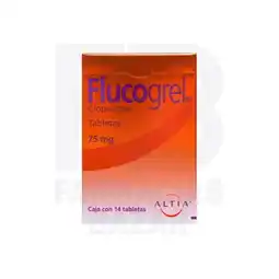 Farmacias Bazar Flucogrel 75mg 14 tabletas oferta