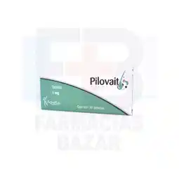 Farmacias Bazar Pilovait 1mg 30 tabletas oferta