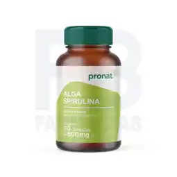 Farmacias Bazar Alga spirulina 90 capsulas pronat oferta