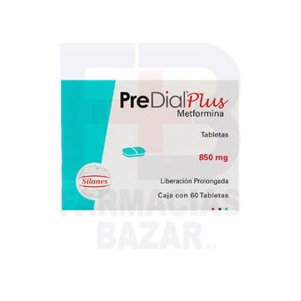 Farmacias Bazar Predial plus 850mg 60 tabletas oferta