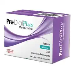 Farmacias Bazar Predial plus 500mg 60 tabletas oferta
