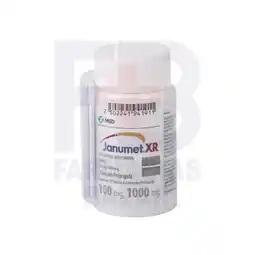 Farmacias Bazar Janumet xr 100/1000mg 14 tabletas oferta
