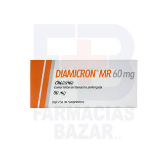 Farmacias Bazar Diamicron 60 mr 60mg 30 comprimidos oferta