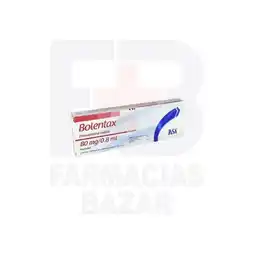 Farmacias Bazar Bolentax 80mg/0.8ml 2 jeringas oferta