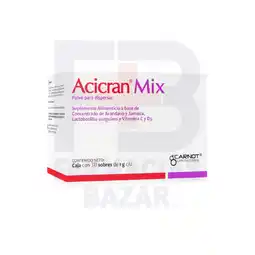 Farmacias Bazar Acicran mix polvo 30 sobres dispersables oferta
