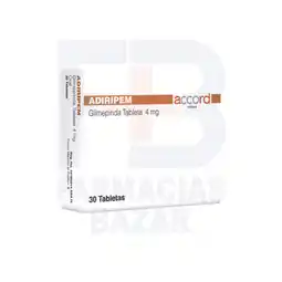 Farmacias Bazar Adiripem 4mg 30 tabletas accord farma oferta
