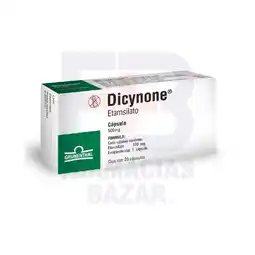 Farmacias Bazar Dicynone 500mg 20 capsulas oferta
