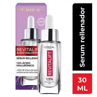 Farmacia San Pablo L´oreal sérum rellenador revitalift ácido hialurónico oferta