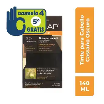 Farmacia San Pablo Biokap nutricolor tinte para cabello - tono 3.0 castaño oscuro oferta