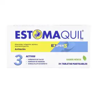 Farmacia San Pablo Estomaquil exper 3 tabletas masticables sabor menta oferta