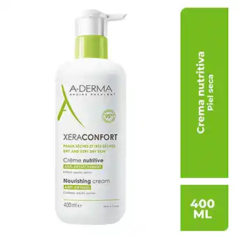 Farmacia San Pablo A-derma xera-mega confort crema hidratante facial y corporal para piel seca oferta