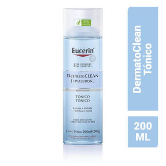 Farmacia San Pablo Eucerin dermatoclean hyaluron tónico limpia e hidrata la piel oferta