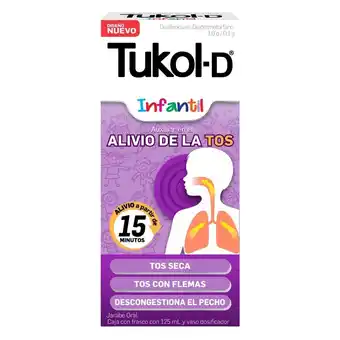 Farmacia San Pablo Tukol-d jarabe infantil tos seca y tos con flemas oferta