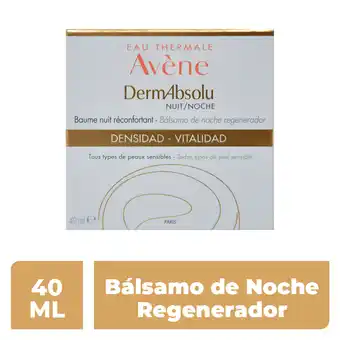 Farmacia San Pablo Avène dermabsolu bálsamo de noche regenerador para piel sensible oferta