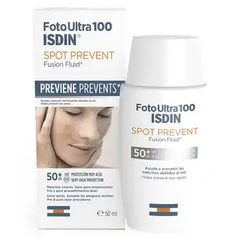 Farmacia San Pablo Isdin fotoultra 100 spot prevent protector solar en fluido fps50+ oferta