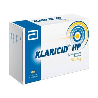 Farmacia San Pablo Klaricid hp 10 tabletas caja oferta
