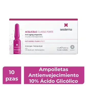 Farmacia San Pablo Sesderma acglicolic ampolletas antienvejecimiento oferta
