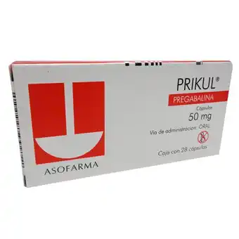 Farmacia San Pablo Prikul 28 cápsulas caja oferta