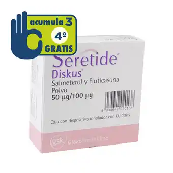 Farmacia San Pablo Seretide diskus polvo 60 polvo cartucho oferta