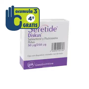 Farmacia San Pablo Seretide diskus polvo 60 polvo inhalador oferta