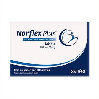 Farmacia San Pablo Norflex plus 50 tableta caja oferta
