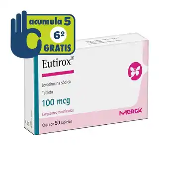 Farmacia San Pablo Eutirox 50 tableta caja oferta