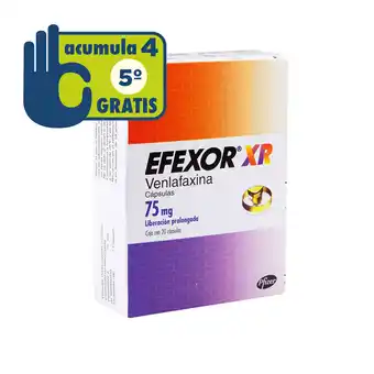 Farmacia San Pablo Efexor xr 20 cápsulas caja oferta