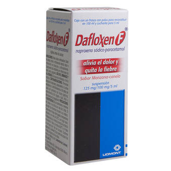 Farmacia San Pablo Dafloxen f manzana canela 100 ml suspensión frasco dosificador oferta
