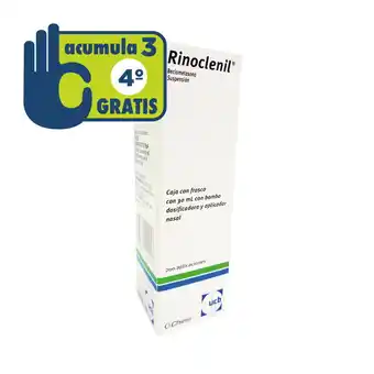 Farmacia San Pablo Rinoclenil nasal 200 aplicaciones 30 ml suspensión frasco dosificador oferta